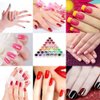 Anself 36 Colors Nail Polish, Paint Kit, Gel Paint with 1 Nail Brush for DIY Nail Art Design