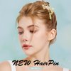 SHIYANG 1 Pair of handmade windbells hair clips, floral hair clips, Hanfu decorative hair clips, Chinese hair accessories,floral hair accessories,flower hair clips for women.(SYFJ07)