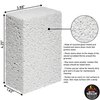 BETTER GRILLIN Scrubbin Stone Grill Cleaning Brick Block | Griddle Stone | Grill Stone Cleaning Block | Barbecue Grill Cleaner for BBQ, Griddle, & Racks