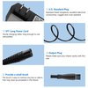 FNKTQL 12V Charger for Braun Shaver 9 8 7 6 5 3 1 XT5 Series, Power Cord for Braun S3 S6 S7 S8 S5 S9 S1 Electric Razor 3040s 340s 9385cc 370 720 760cc 790cc 720s-4 7865cc 9090cc 9330s 5018s (5Ft)