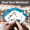2 Pack - Bodyweight & Yoga Pose Exercise Cards - Fitness Workout Playing Cards