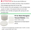 Dttery 4 Pack Filters Kit Replacement for Shark Navigator Deluxe Upright Vacuum NV42, NV44, NV46, UV402 Part # XFF36