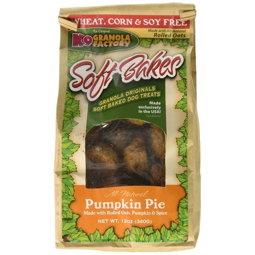 K9 Granola Factory Soft Bakes Pumpkin Pie 12Oz Bags
