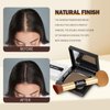 Root Touch Up Hair Color,Hair Fibers for Thinning Hair,Cruelty Free Hair Powder - Instantly Cover Touch Up Thick, Hair Root Touch Up, Hair Thickener for Women & Men&Girls&Boys (Brown, NewStyle)