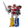Power Rangers Mighty Morphin Triceratops Dinozord and Sabertooth Tiger Dinozord Toy 2-Pack Action Figures Part of Dino Megazord for Kids Ages 4 and Up
