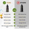 Solutrel Black Hair Dye Shampoo, Complete Gray Coverage, 10-in-1 Unisex Hair Color Shampoo With Natural Ingredients, No Skin Stain - Ammonia Free.