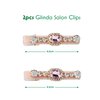 Wicked Glinda Rhinestone Salon Clips - hair clips - hair clips for women - gifts for her - hair accessories -Scunci by Conair - 2PK
