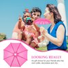 Toyvian 5Pcs Mini Umbrella Toy Plant Umbrella Shade for Potted Plants Mini Parasol Simulate Unbrellas Prop Doll Umbrellas Decors for Craft, Mini Umbrella for 18 Inch Doll