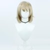 TTYAO REII Falin Touden Cosplay Wig Blonde Short Bob Wig Anime Synthetic Wig with Wig Cap for Halloween Role Play (Blond)