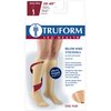 Truform Short Length 30-40 mmHg Compression Stockings for Men and Women, Reduced Length, Closed Toe, Beige, Medium