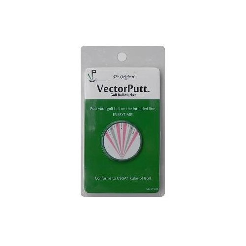 Vectorputt Golf Ball Marker and Alignment Tool - USGA Approved for Professional and Amateur Play.