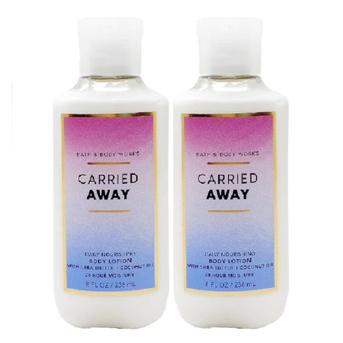 Generic Bath and Body Work CARRIED AWAY 2 Piece Daily Nourishing Body Lotion Gift Set - 8 fl oz / 236 mL each