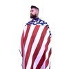 King Midas Vintage American Flag Barber Cape American Flag Hair Stylist Cape