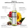 Pharmlitalia Cleansing Oil For Face, Makeup Remover Oil for Dry Skin, Double Cleanser for Sensitive Skin, Cold Pressed Omega Rich Facial Oil Cleanser for Impurities with Castor and Chia Seed Oil