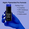 Mehron Makeup CreamBlend Stick | Face Paint, Body Paint, & Foundation Cream Makeup | Body Paint Stick Perfect for Halloween Makeup .75 oz (21 g) (Blue)