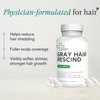 Gray Hair Rescind with Catalase - Anti-Gray Hair Supplements for Men and Women, Hair Vitamins Biotin, Saw Palmetto, Antiaging, Restores Natural Hair Color and Reverses Gray Hair at The Root