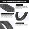 8.5 Inch Electric Scooter Replacement Tire & Inner Tubes, 50/75-6.1 Compatible for Gotrax Gxl V2/Xiaomi M365/Pro/1S, 8 1/2X2 Rubber Tyre & Air Inner Tube Set (Straight Valve Stem) (1 Set)
