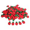 Bulk Mini Red Apple Pencil Erasers (144 Pcs) Double-Sided. Kids Stationery Arts and Crafts Drawing (144 Mini Red Apple Erasers)