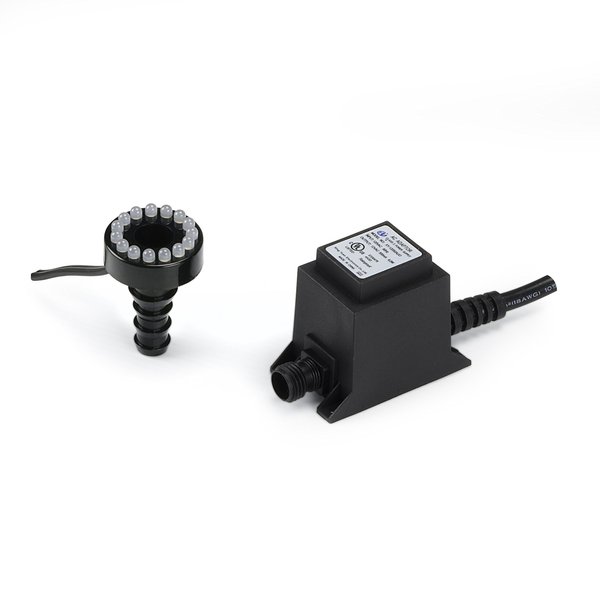 Aquascape AQSC LED Fountain Light with Transformer,Black