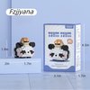 Fzjjyana Cute Panda Building Blocks (Set of 4) Panda Mini Building Block Sets are All Individually Packaged Adult Building Block Toys Children's Panda Gifts