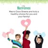 MacroLife Naturals MacroCoco Greens Chocolate Superfood Powder for Kids Raw Fruits Veggies Probiotics & Digestive Enzymes, Immunity Energy, Non-GMO, Vegan, Gluten, Dairy Free - 7oz (32 Servings)