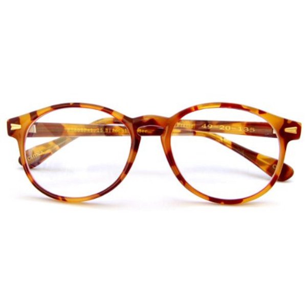 The Actor BIFOCAL Unisex Round Reading Glasses, Readers for Men and Women, Light Brown Tortoise +1.50