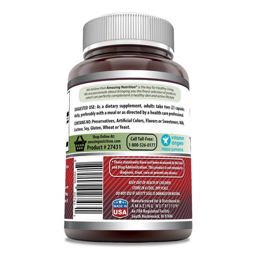Amazing Formulas Tart Cherry Extract 7000mg Per Serving Capsules Supplement | Non-GMO | Gluten Free | Made in USA (200 Count)