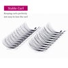 Volume Lash Extensions 0.07 D Curl 10D Premade Fans Eyelash Extensions 14mm Premade Lash Fans Pointed Base Middle Stem Premade Lash Extensions Fans Russian Volume Lash (10D-0.07D, 14mm)