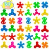 50 Pack Mini Fidget Spinner Toys,Stress Relief Sensory Toys,Birthday Gifts Party Favors for Kids Teens Adults,Easter Basket Pinata Goodie Bag Stuffers,Treasure Box Toys for Classroom Prizes Supplies