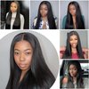 Straight Clip in Hair Extensions Real Human Hair Brazilian Virgin Human Hair OQ Hair Clip in Extensions 7Pcs 120g Clip ins for Women Lace Weft 14Inch