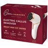 Own Harmony Electric Callus Remover with Vacuum - Foot Care for Women - Professional Pedicure Tools for Powerful Pedi Care Vac - 3 Rollers Electric Feet File CR2100 - Best for Hard Dry, Cracked Heels