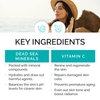 Vitamins and Sea Beauty Dead Sea Minerals and Vitamin C Serum for Face, Skin Tone Correcting Dark Spot Corrector Antioxidant Hydrating Anti Aging Facial Serum for Glowing Skin, 2 fl oz
