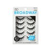 Broadway Lashes Strip False Eyelashes Multipack Fake Eyelashes Natural to Dramatic Look Lash Set 5 Pairs (25)