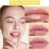 2PCS Honey Lip Balm,Hydrating & Prevention Dry and Dry Cracked Lips,Moisturizing Sleeping Lip Mask with Brush,Reduces Lip Lines,Lip Exfoliating Lip Balm Honey Pot
