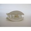 Glossy lite gray hair claw clip