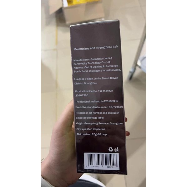 Ginger Plant Extract Anti-Hair Loss Shampoo, for Women Men Hair Strengthening & Nourishing (2box*20pcs)