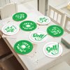 CHUNNIN 48Pcs Golf Party Paper Plates for Golf Birthday Party Supplies 7" Golf Themed Sports Golf Ball Birthday Party Disposable Plates for Golf Par-Tee Kids Birthday Party Favors Decorations
