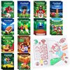 BenLouis 24 Pcs Football Mini Coloring Books Sports Football Theme Birthday Party Favors Activity Books Bulk for Kids Boys Super Football Bowl Party Goodie Bag Gift Stuffer Classroom Rewards Supplies