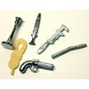 Clue Board Game Replacement Weapons Set (6) Pewter Rope Candlestick Dagger Wrench Lead Pipe Revolver