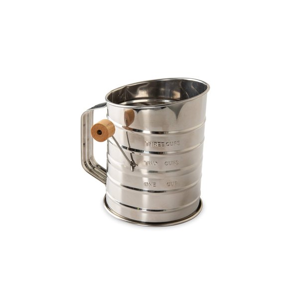 Nordic Ware Flour Sifter, 3-Cup, Stainless Steel