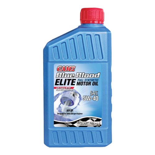 CAM2 BLUE BLOOD ELITE 5W-40 SP FULL SYNTHETIC ENGINE OIL - 6/1 Quart