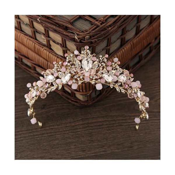 YADIRF Bride Crown Wedding Tiara Bridal Jewelry Girl Headdress Princess Luxury Elegant For Birthday Quinceanera Pageant Prom