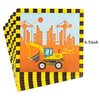 Krumpoyg 82pcs Construction Birthday Party Supplies for Serves 20 ,Construction Theme for boy Party Decorations for Kids Birthday Party Table Cover, Plates, Cups, Napkins,Birthday Banner