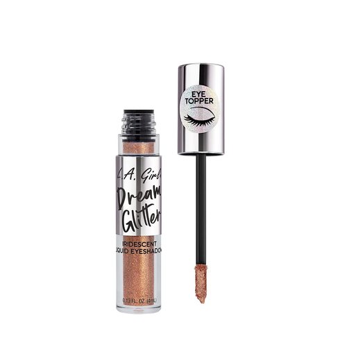 L.A. Girl Dream Glitter Liquid Eyeshadow, Rose Gold GES99