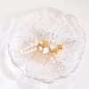Foyte Gold Bridal Hair Comb Rhinestone Pearl Hair Piece Leaf Bridesmaid Hair Accessories Wedding Crystal Headpiece for Party Prom Pageant