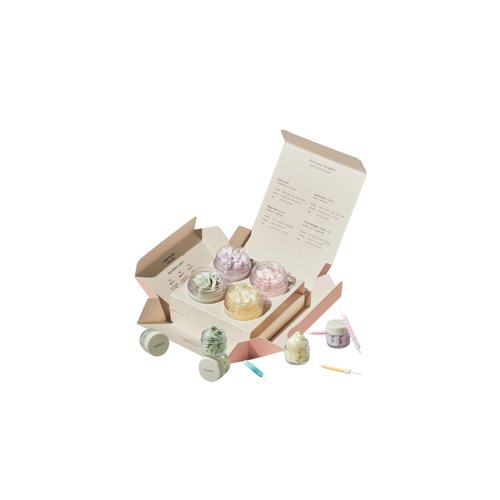 DISCOVERY KIT - WHIPPED CREAM VEGAN CLEANSER 25ML * 4EA(0.84 fl. oz * 4ea) - All 4 Flavors for Every Skin Type | Travel Size Products in Gift Box