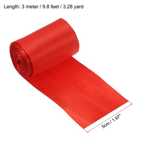 PATIKIL Finish Line Satin Ribbon 9.8ft x 2in, 3 Pack Polyester Fabric Tape with Whistle for Outdoor Athletics Sprint Running Race Sport