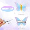 Jaciya Butterfly Hair Clips Colorful Barrette Hair Accessories for Women Girls Glitter Butterfly Accessories 20 Pieces