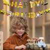 Elaliyi Construction Birthday Banner Construction Birthday Party Supplies Construction Birthday Party Supplies Banner for Boys Birthday Baby Shower Engineering Theme Party