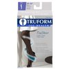Truform Sheer Compression Stockings, 20-30 mmHg, Women's Thigh High Length, 30 Denier, Black, Small